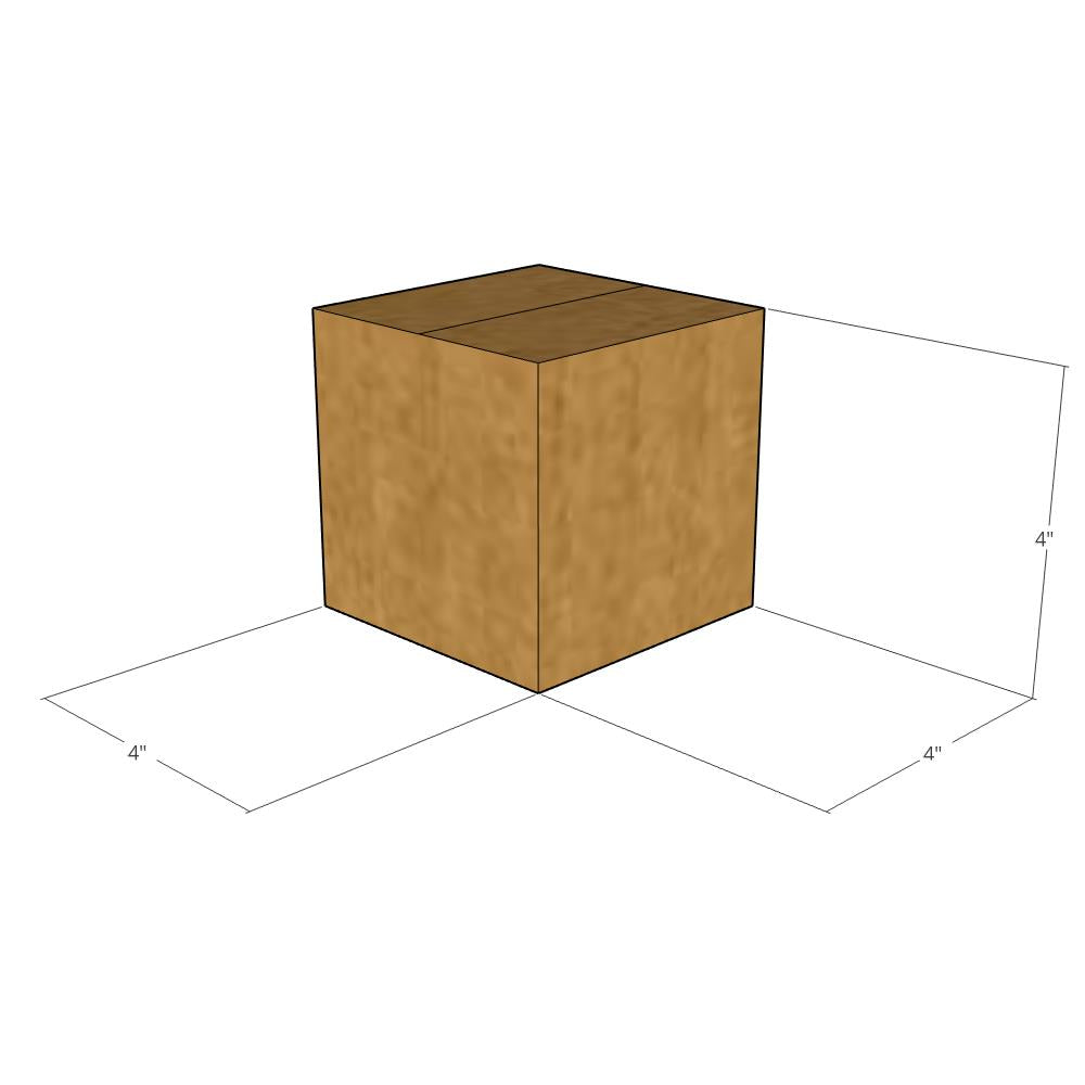 4x4x4 Multi-Depth 2" Corrugated Box