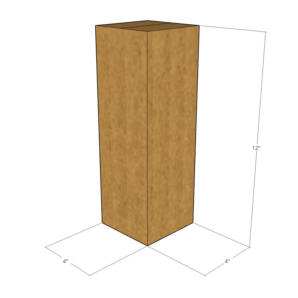 4x4x12 Corrugated Box