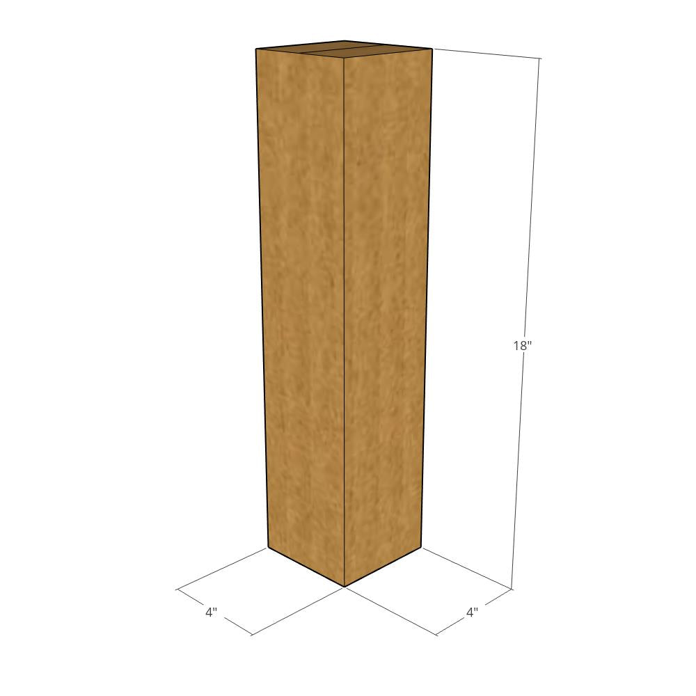 4x4x18 Corrugated Box