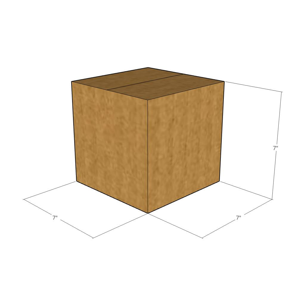 7x7x7 Corrugated Box