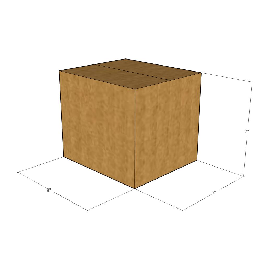 8x7x7 Corrugated Box