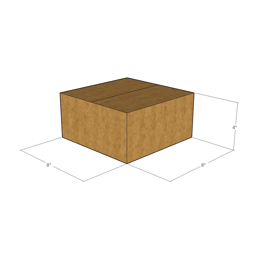 8x8x4 Corrugated Box