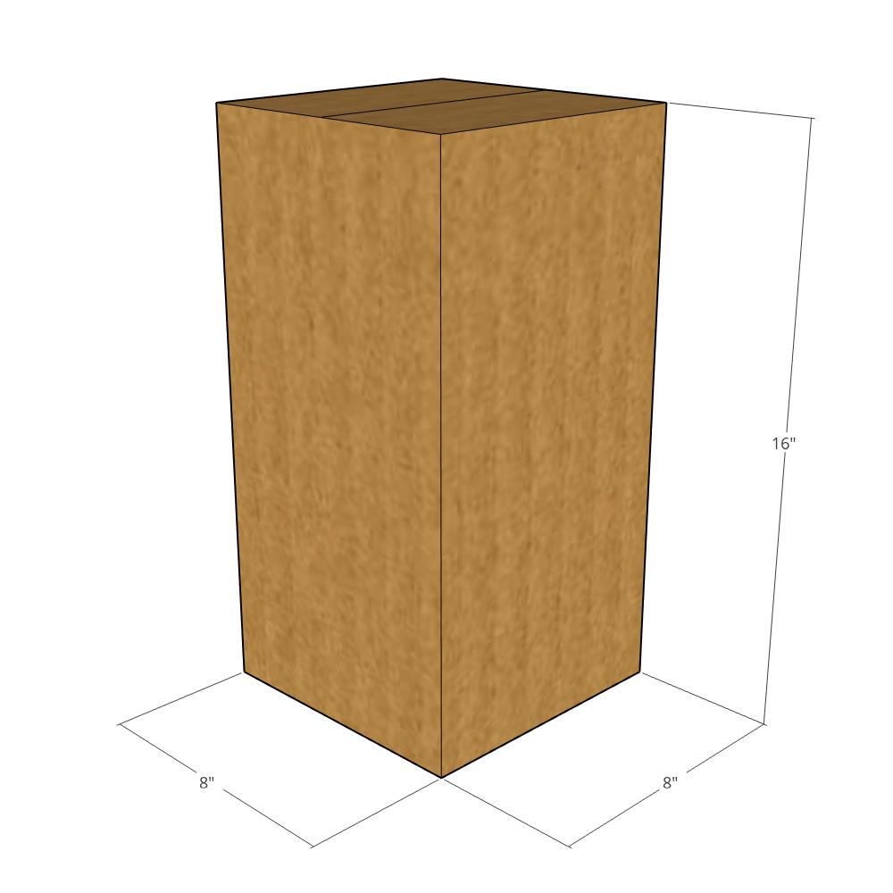 8x8x16 Corrugated Box