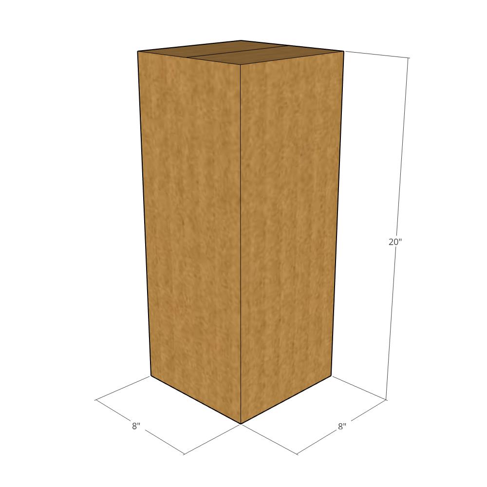 8x8x20 Corrugated Box