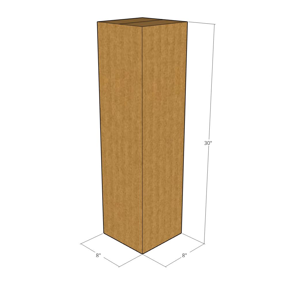 8x8x30 Corrugated Box