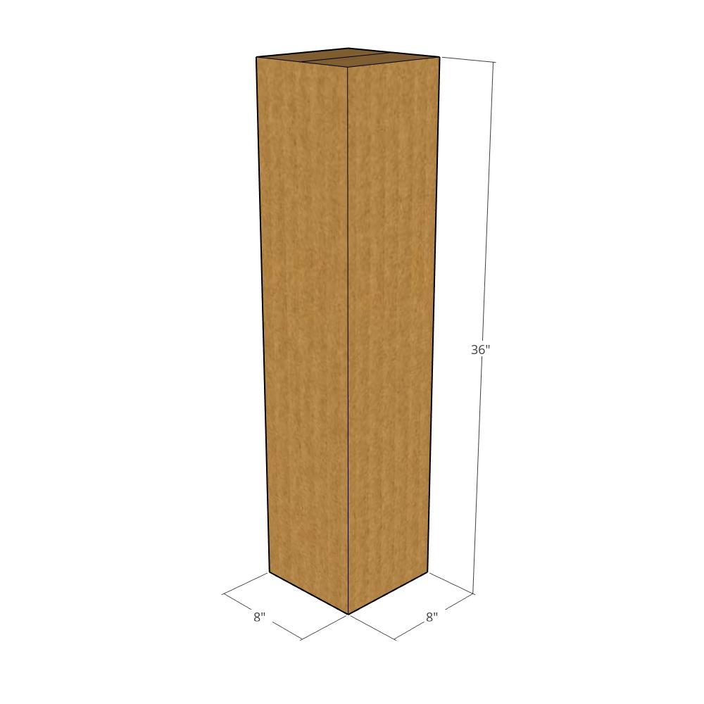 8x8x36 Corrugated Box