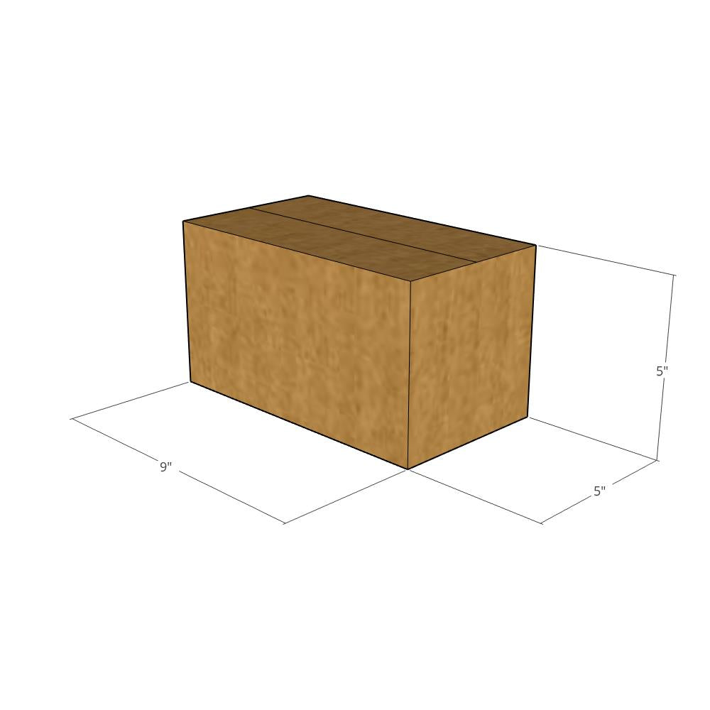 9x5x5 Corrugated Box