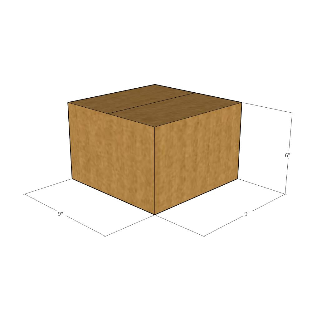 9x9x6 1/2 (1/4keg) Corrugated Box