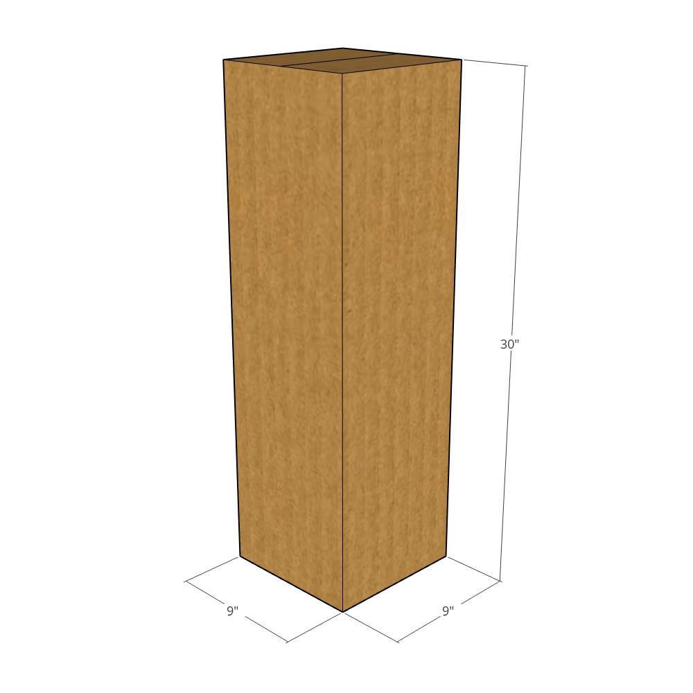 9x9x30 Corrugated Box