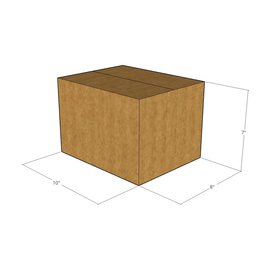 10x8x7 Corrugated Box