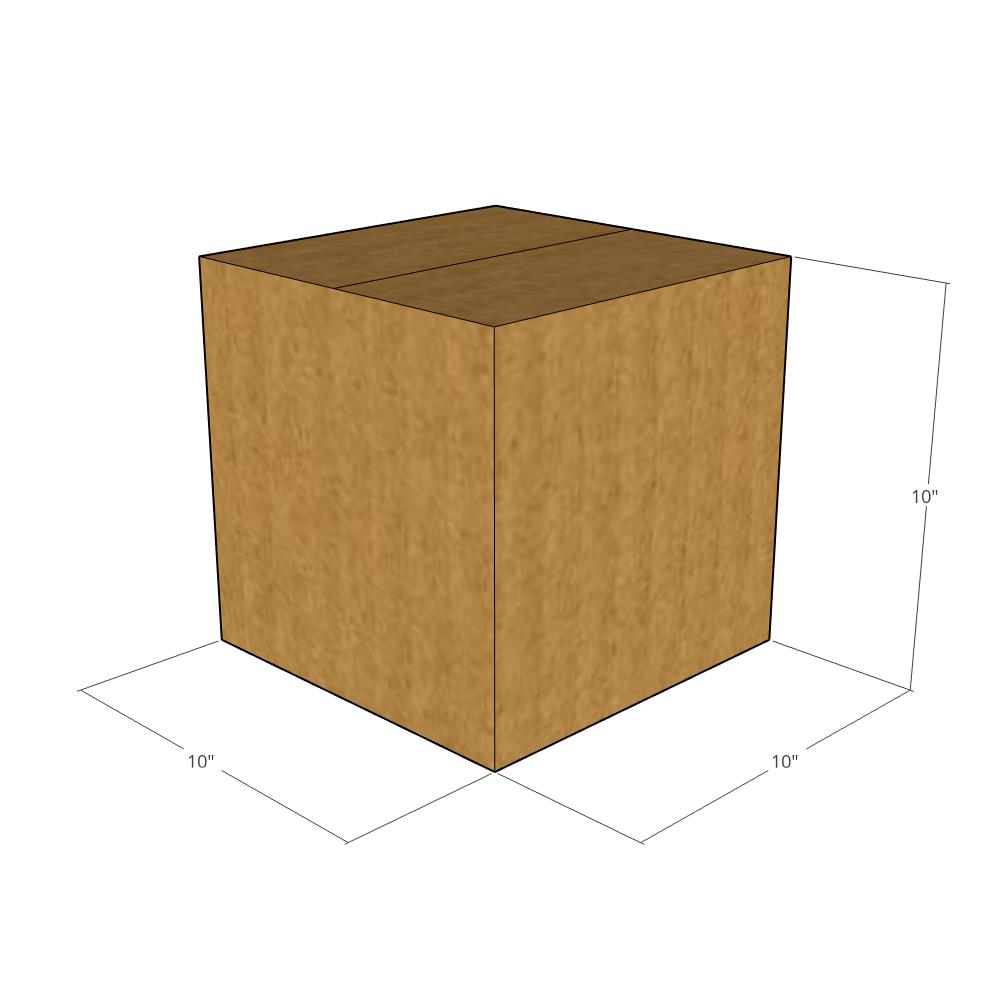 10x10x10 Corrugated Box