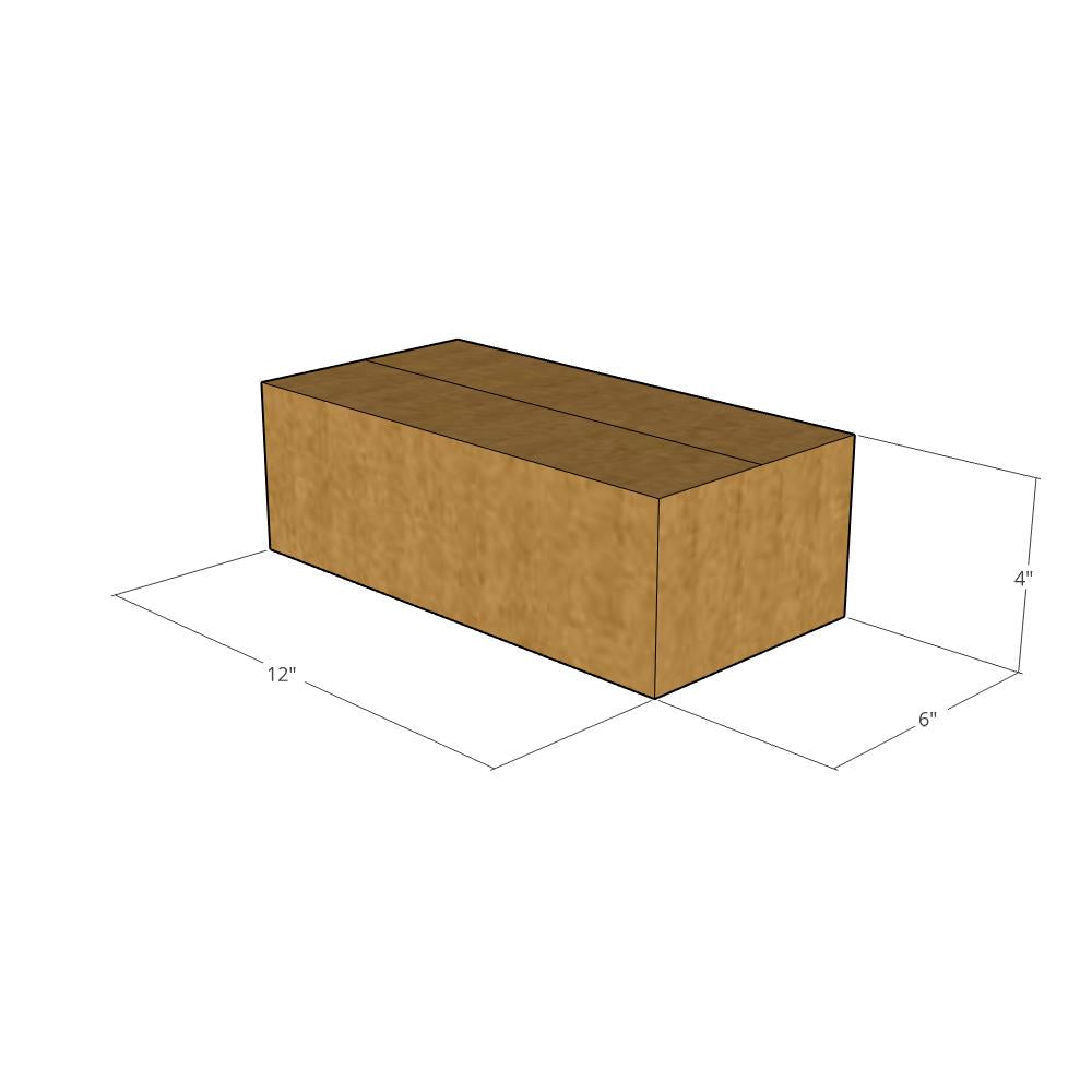 12x6x4 Corrugated Box