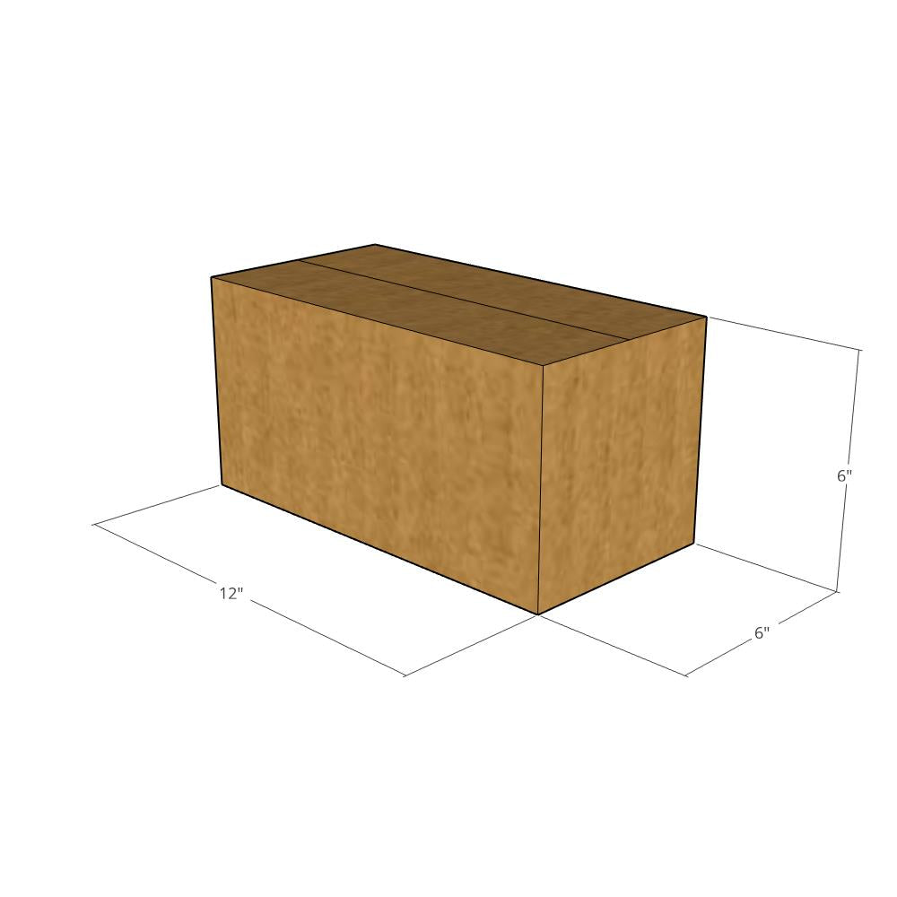 12x6x6 Corrugated Box