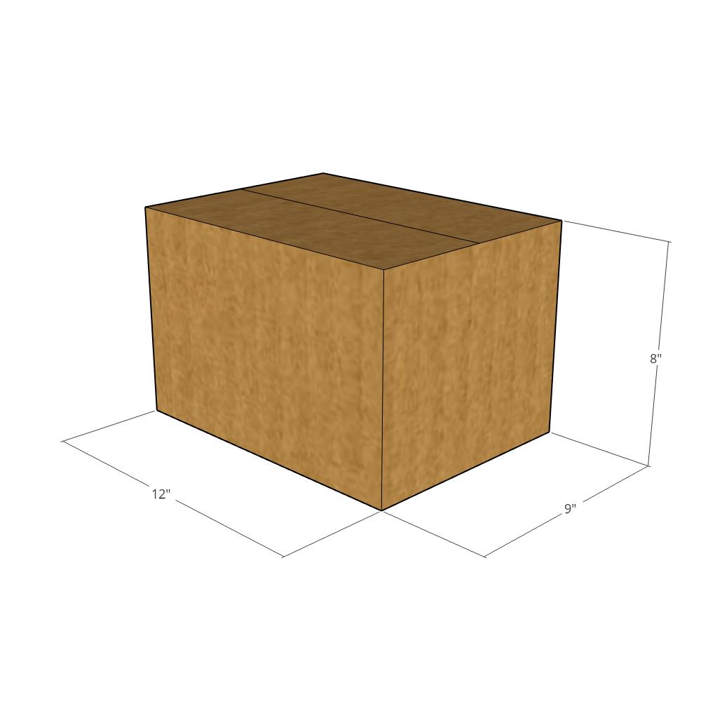 12x9x8 Corrugated Box