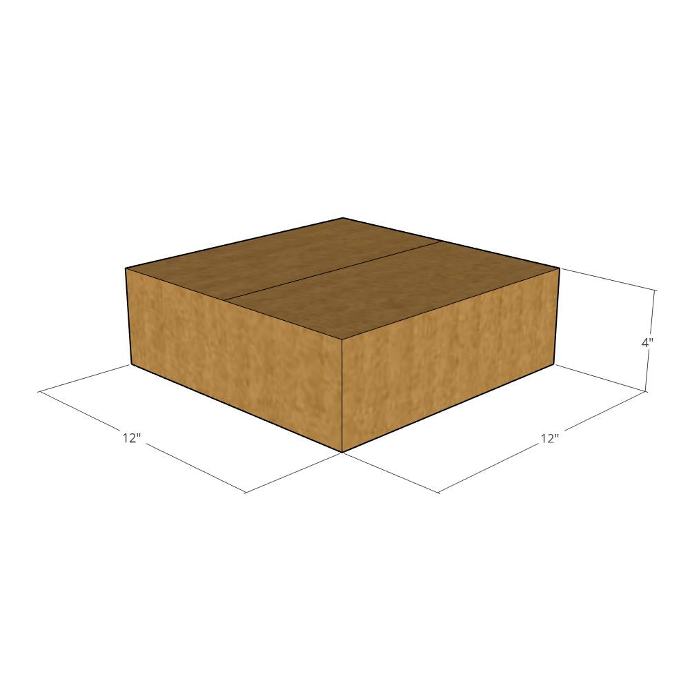 12x12x4 Corrugated Box