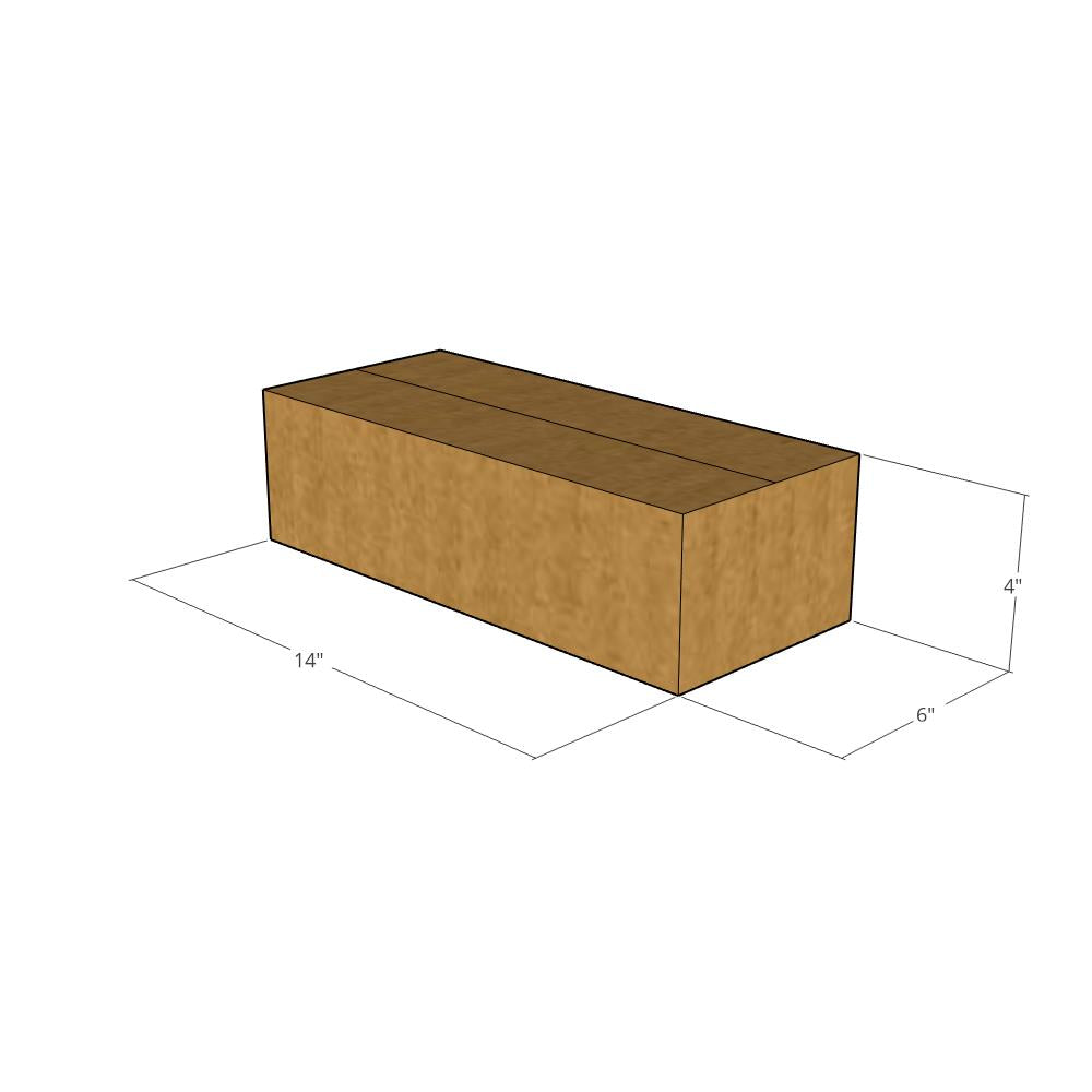 14x6x4 Corrugated Box