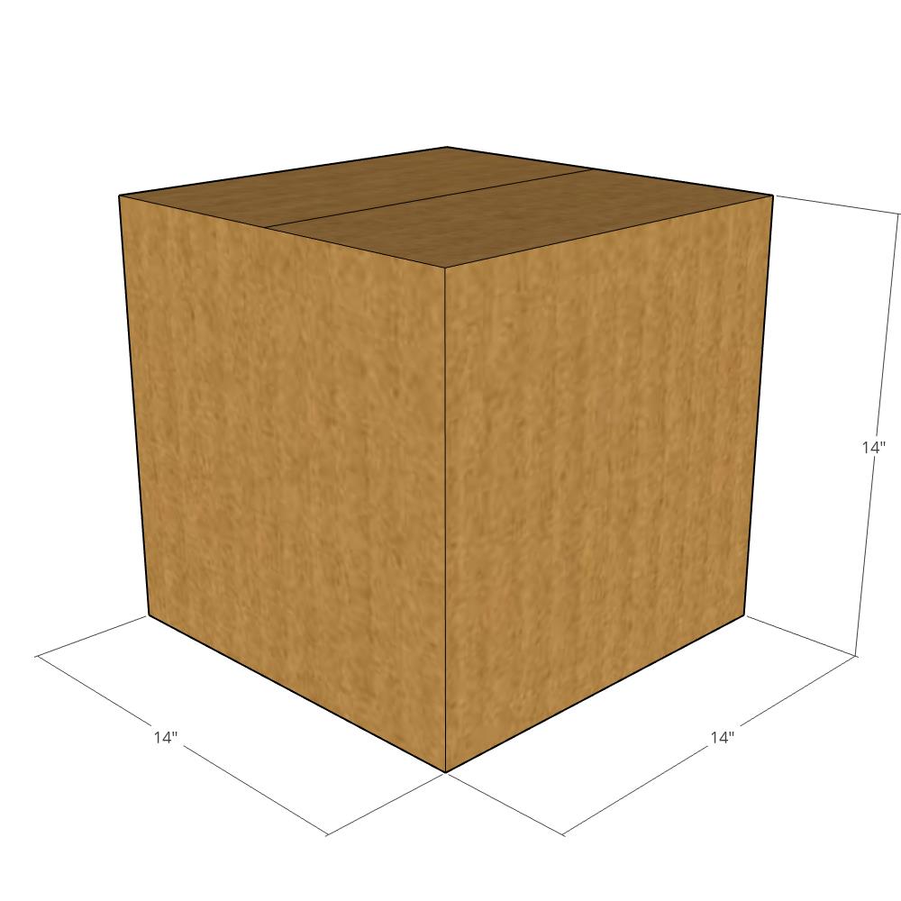 14x14x14 Corrugated Box