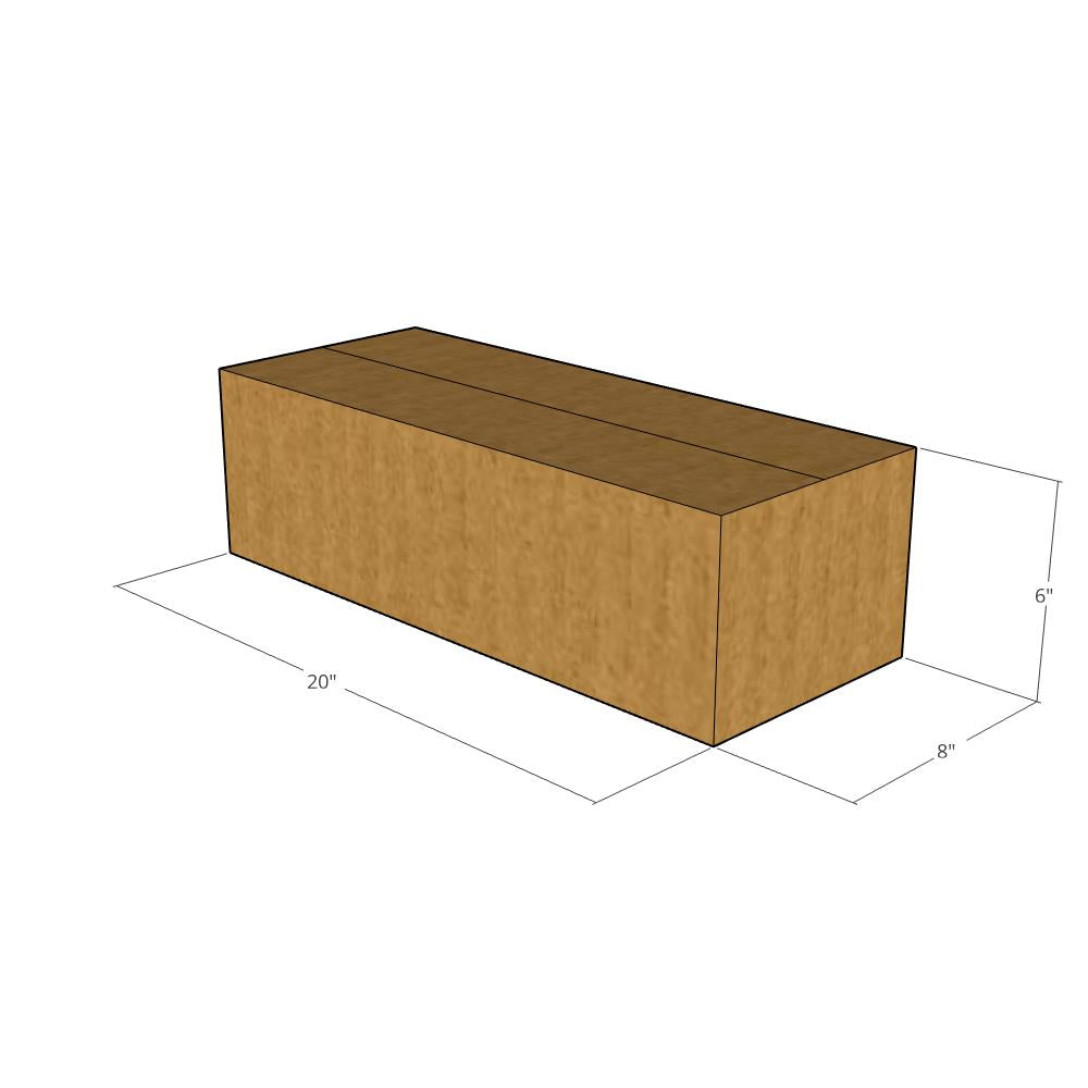 20x8x6 Corrugated Box