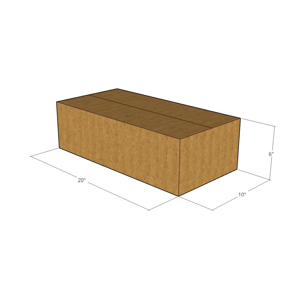 20x10x6 Corrugated Box