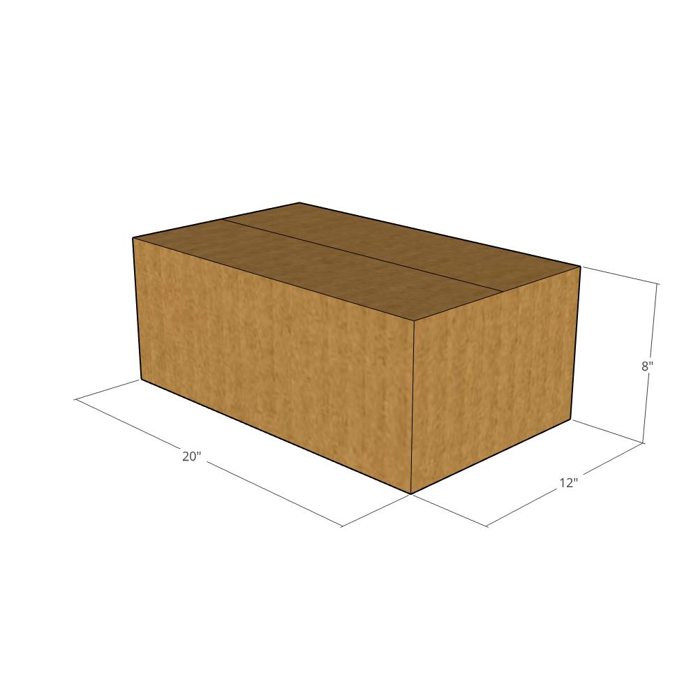 20x12x8 Corrugated Box