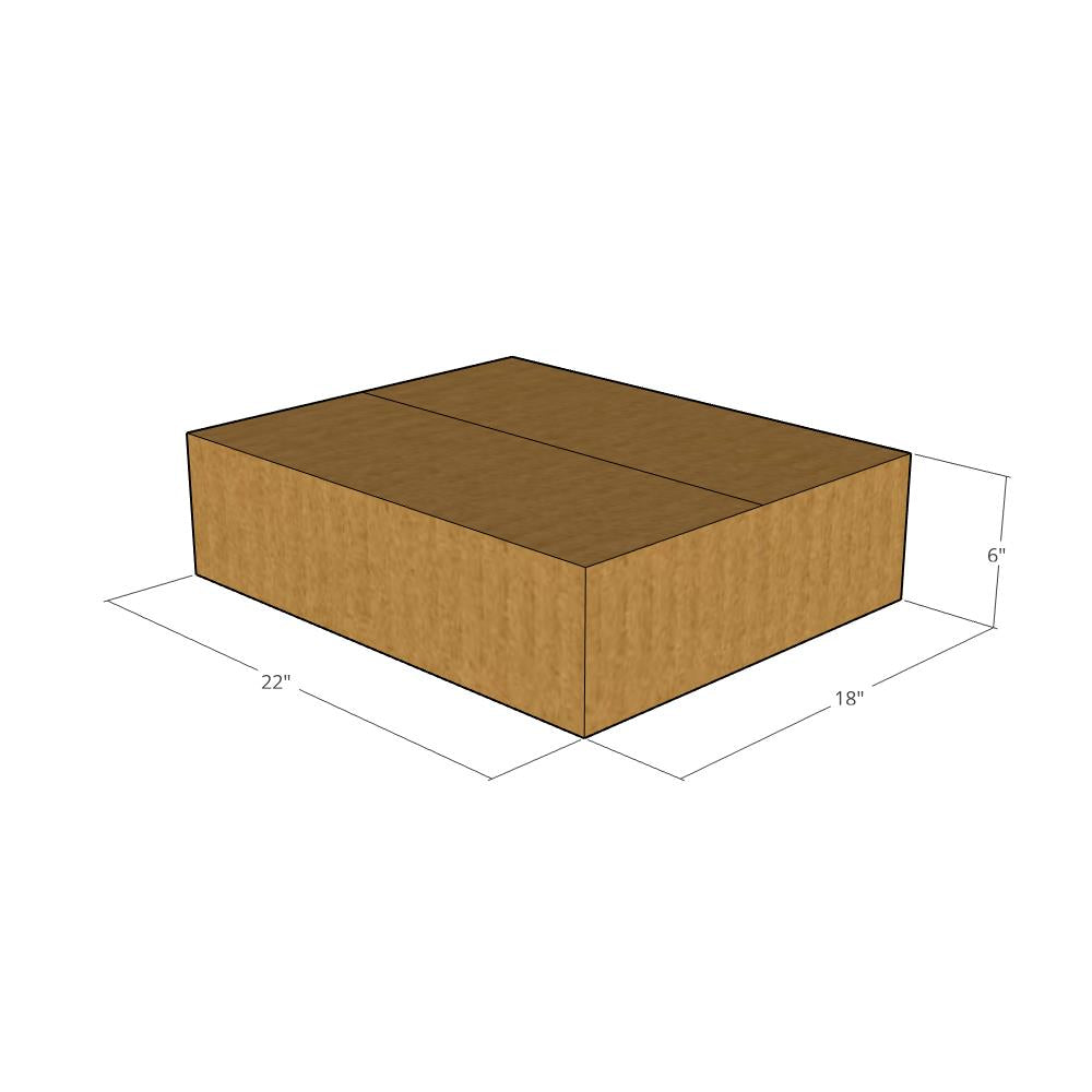 22x18x6 Corrugated Box