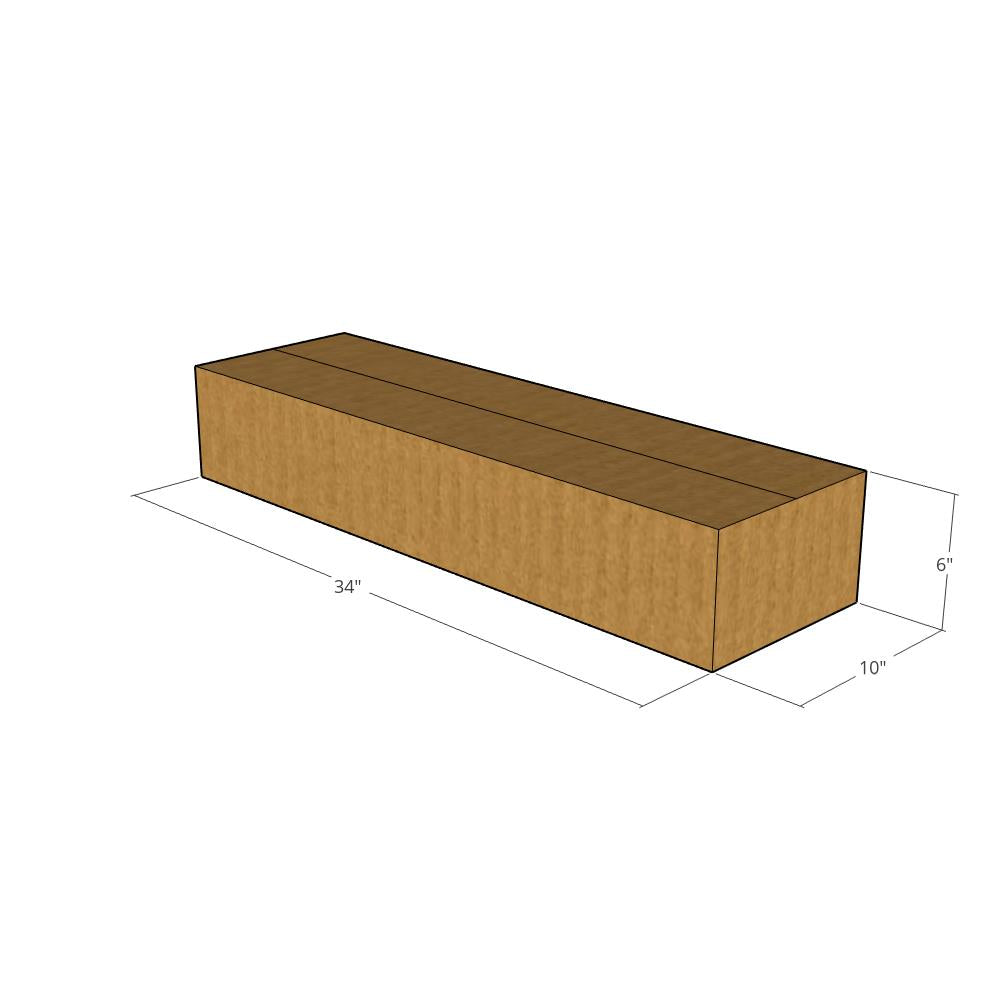 34x10x6 Corrugated Box