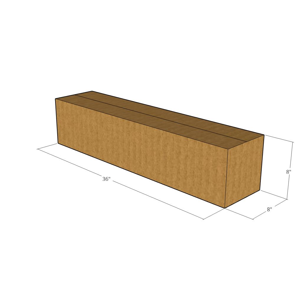 36x8x8 Corrugated Box