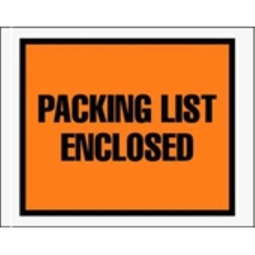 7  x  5 1/2" Full Face Packing List Envelope (1000/Case)