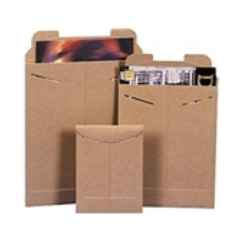 11 x 16"  #8SFK Kraft Tab-Lock Original Stayflats® Mailer (100/Case)