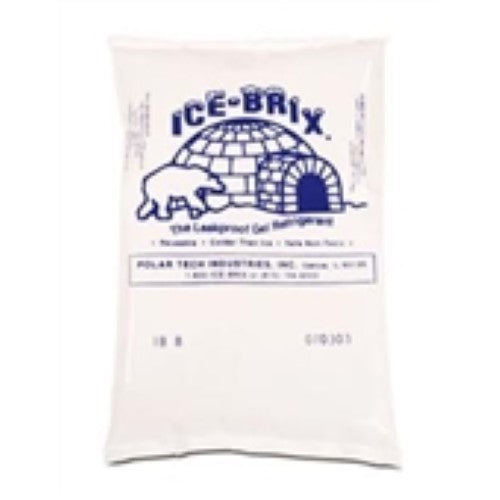 6 x 6 x 1" Ice Brix Cold Pack - 12 oz. (48/case)