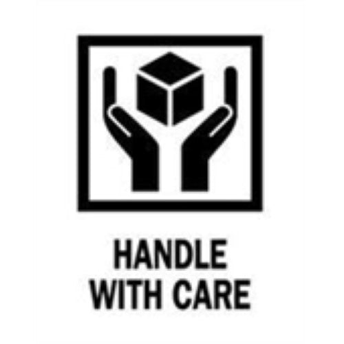 #DL4160  3 x 4"  Handle with Care Label