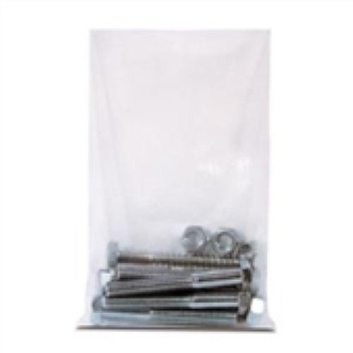 2 x 3" 6 Mil Heavy-Duty Flat Poly Bag (5000/Case)