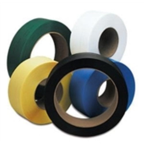 1/2" x 9,900` .023 300# 8 x 8 White Machine Grade Poly Strapping